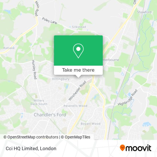 Cci HQ Limited map