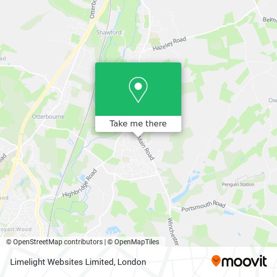 Limelight Websites Limited map