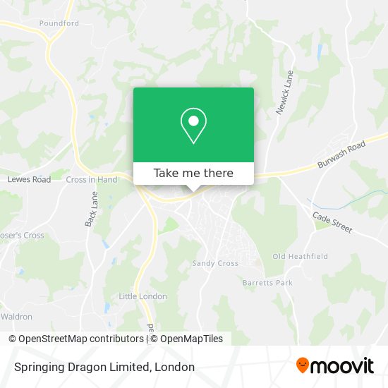 Springing Dragon Limited map