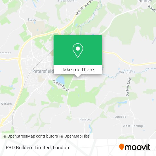 RBD Builders Limited map