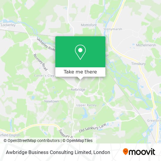 Awbridge Business Consulting Limited map