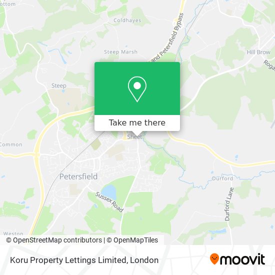 Koru Property Lettings Limited map