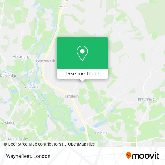 Waynefleet map