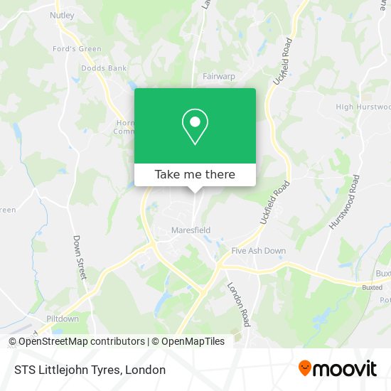 STS Littlejohn Tyres map