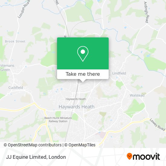 JJ Equine Limited map
