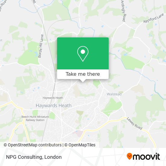 NPG Consulting map