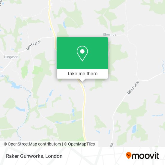 Raker Gunworks map