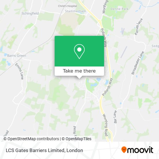 LCS Gates Barriers Limited map