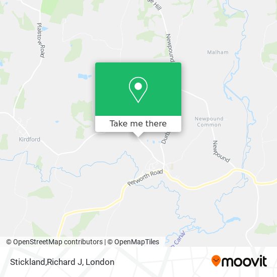 Stickland,Richard J map