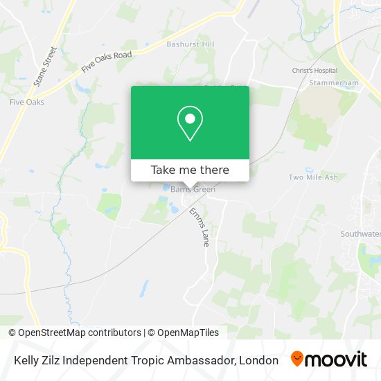 Kelly Zilz Independent Tropic Ambassador map