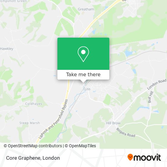 Core Graphene map