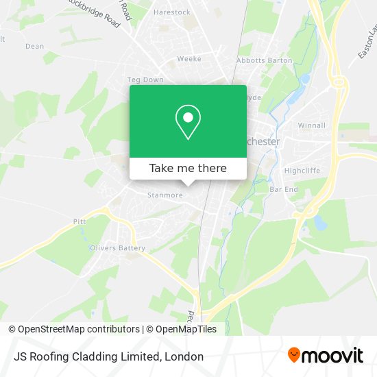 JS Roofing Cladding Limited map