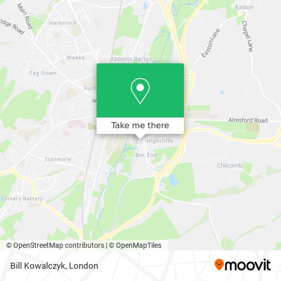 Bill Kowalczyk map