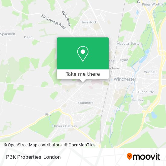 PBK Properties map