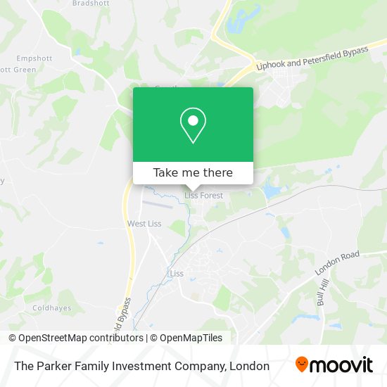 The Parker Family Investment Company map