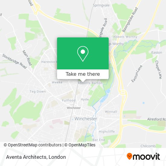 Aventa Architects map