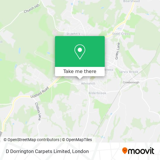D Dorrington Carpets Limited map