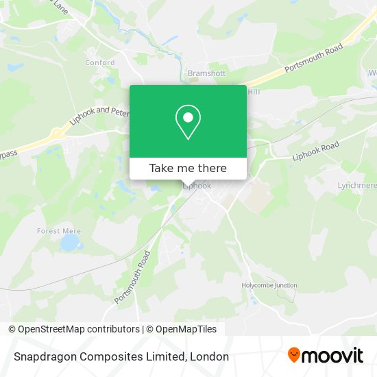 Snapdragon Composites Limited map