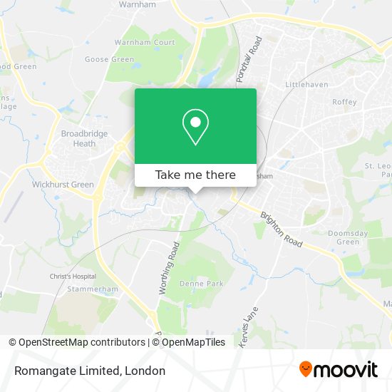 Romangate Limited map