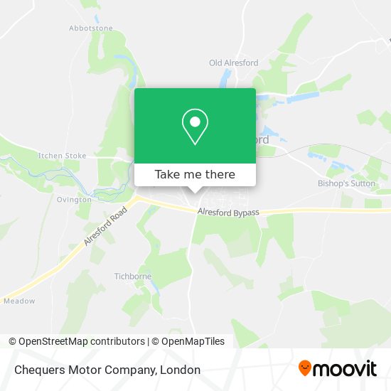 Chequers Motor Company map