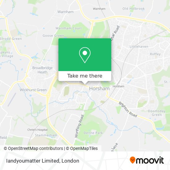 Iandyoumatter Limited map