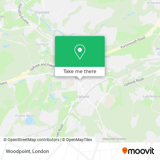 Woodpoint map