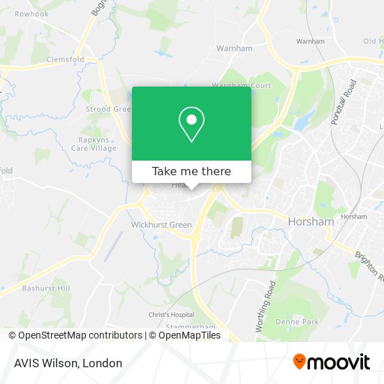 AVIS Wilson map