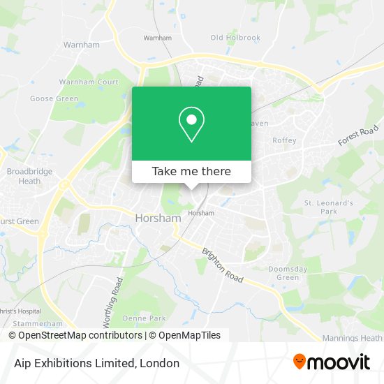 Aip Exhibitions Limited map