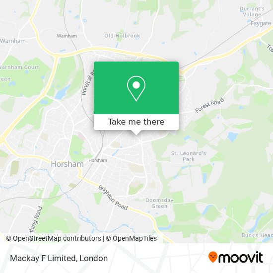 Mackay F Limited map
