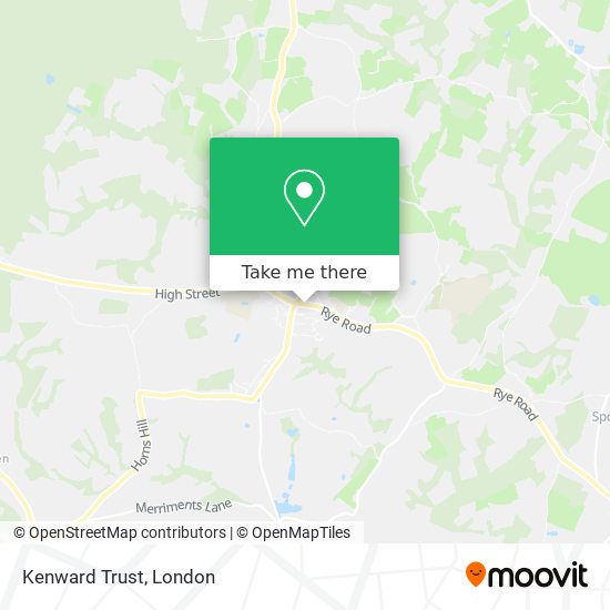 Kenward Trust map