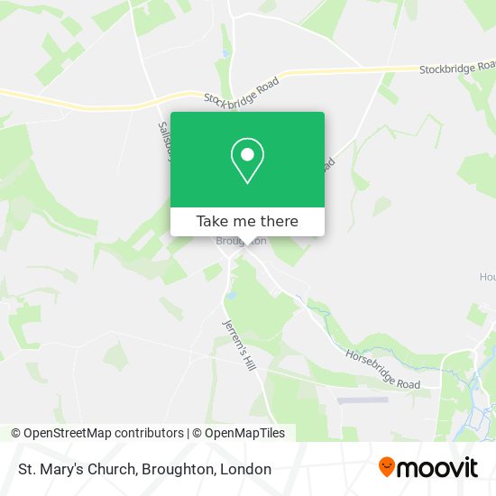 St. Mary's Church, Broughton map