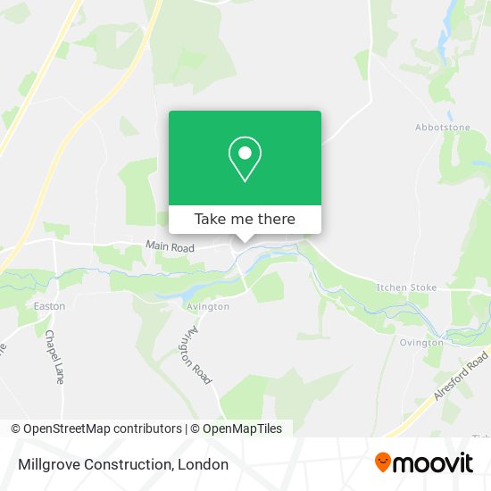 Millgrove Construction map