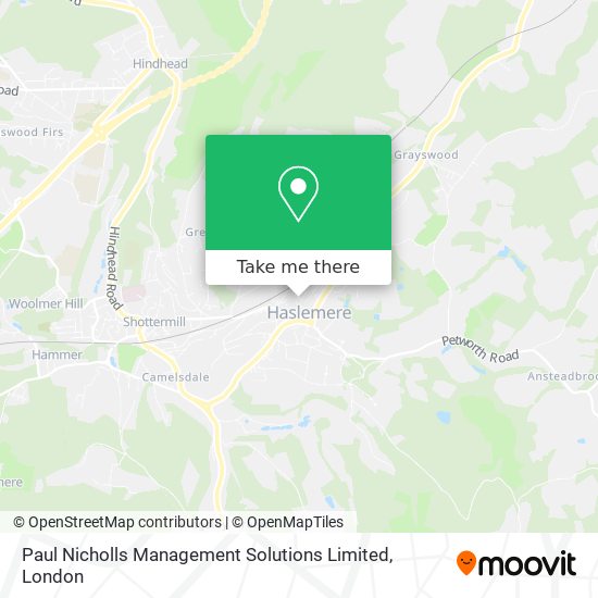 Paul Nicholls Management Solutions Limited map