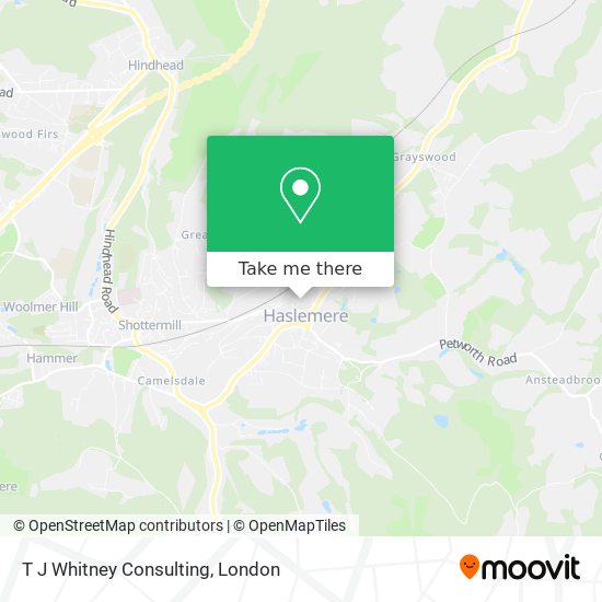 T J Whitney Consulting map
