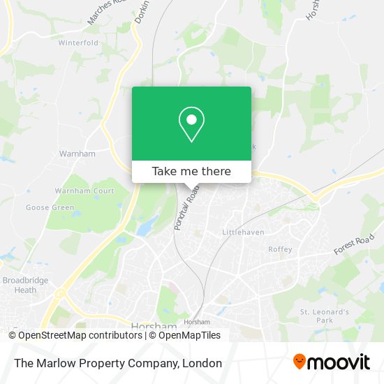 The Marlow Property Company map