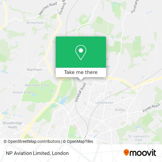 NP Aviation Limited map