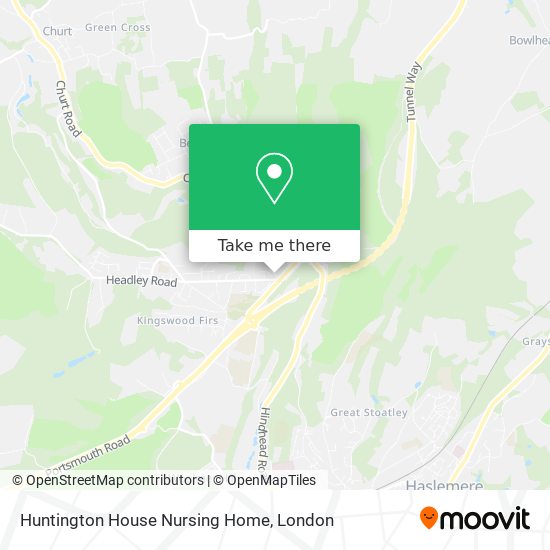 Huntington House Nursing Home map