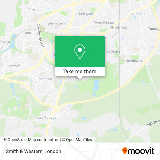 Smith & Western map