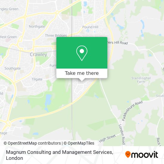 Magnum Consulting and Management Services map