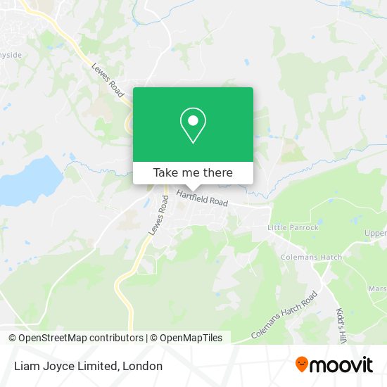 Liam Joyce Limited map