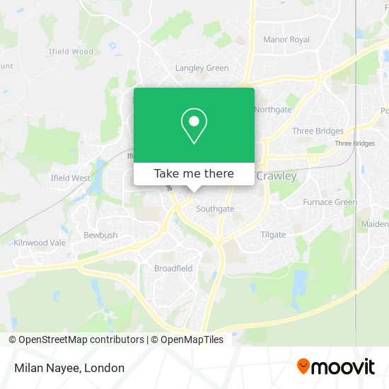 Milan Nayee map