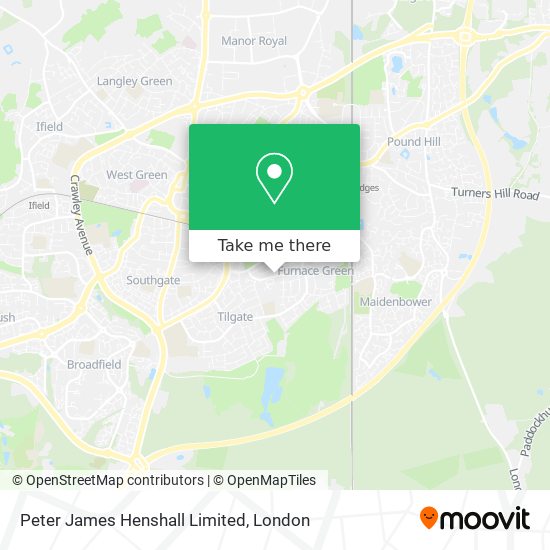 Peter James Henshall Limited map