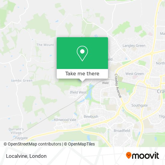 Localvine map