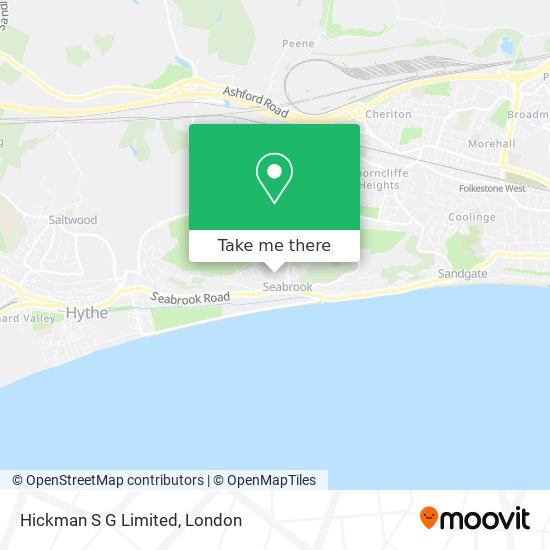 Hickman S G Limited map