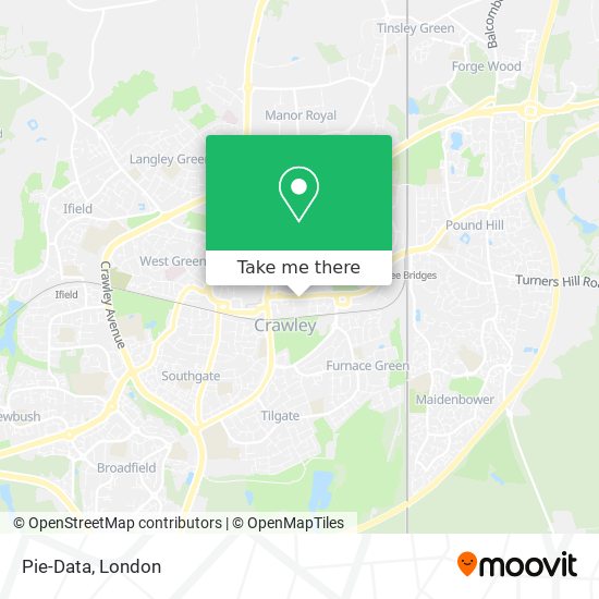 Pie-Data map