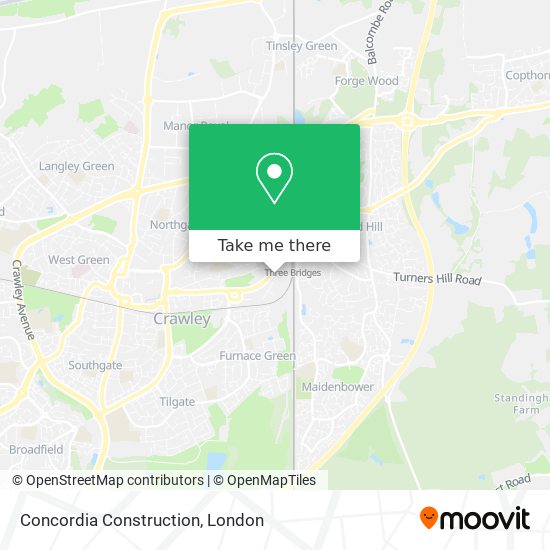 Concordia Construction map