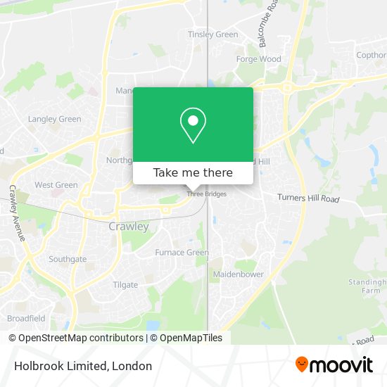 Holbrook Limited map