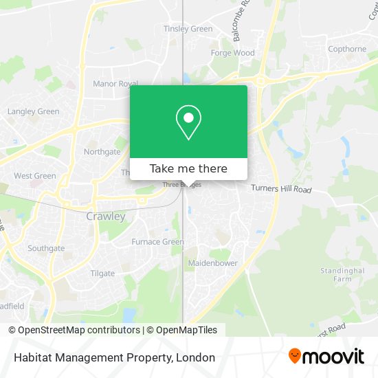 Habitat Management Property map