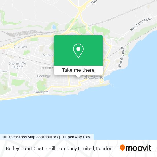 Burley Court Castle Hill Company Limited map