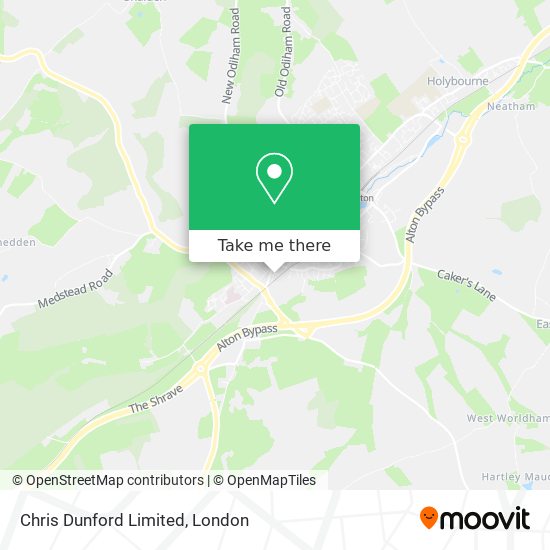 Chris Dunford Limited map
